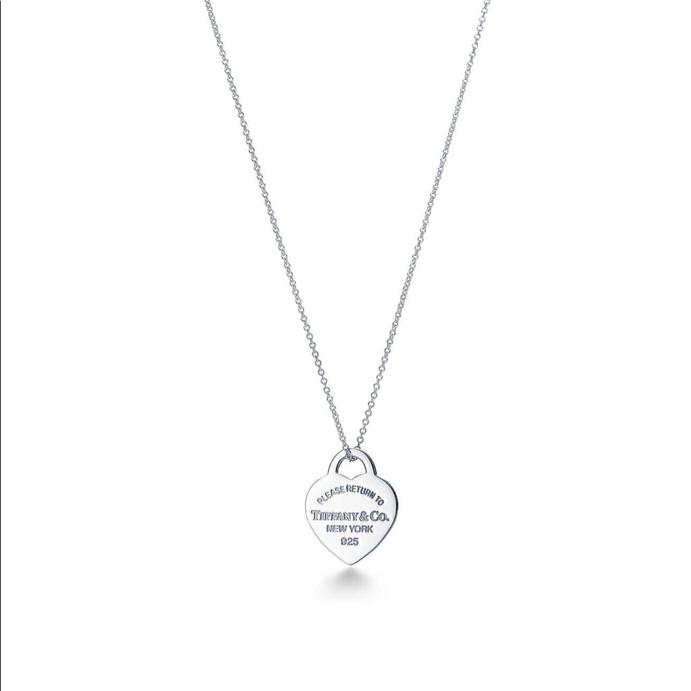 Tiffany & Co. Sterling Silver Heart Tag Pendant